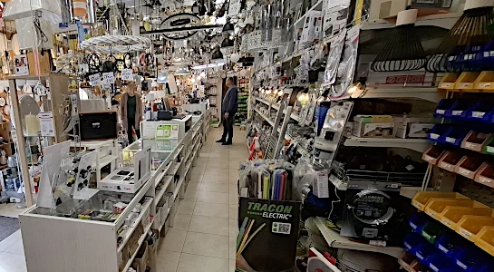 Trioelko predajňa interiér